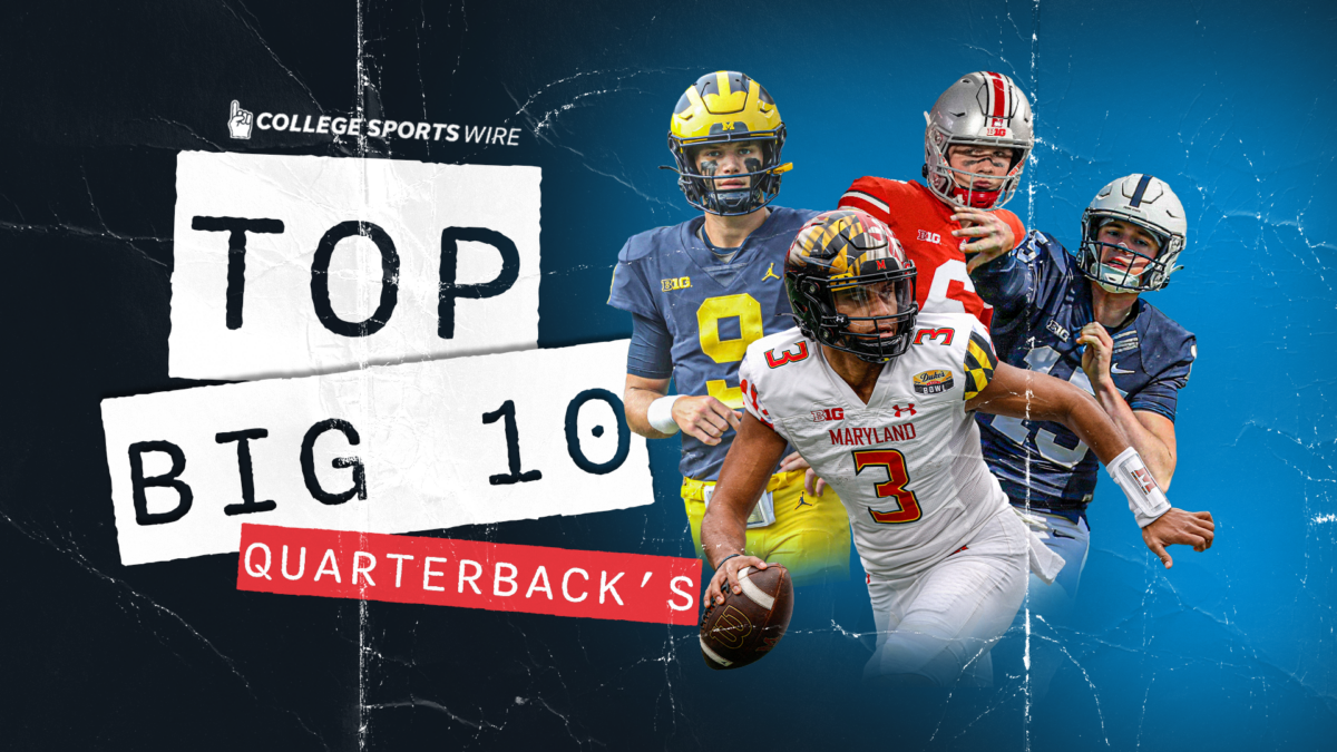Post spring Big Ten quarterback rankings for 2023