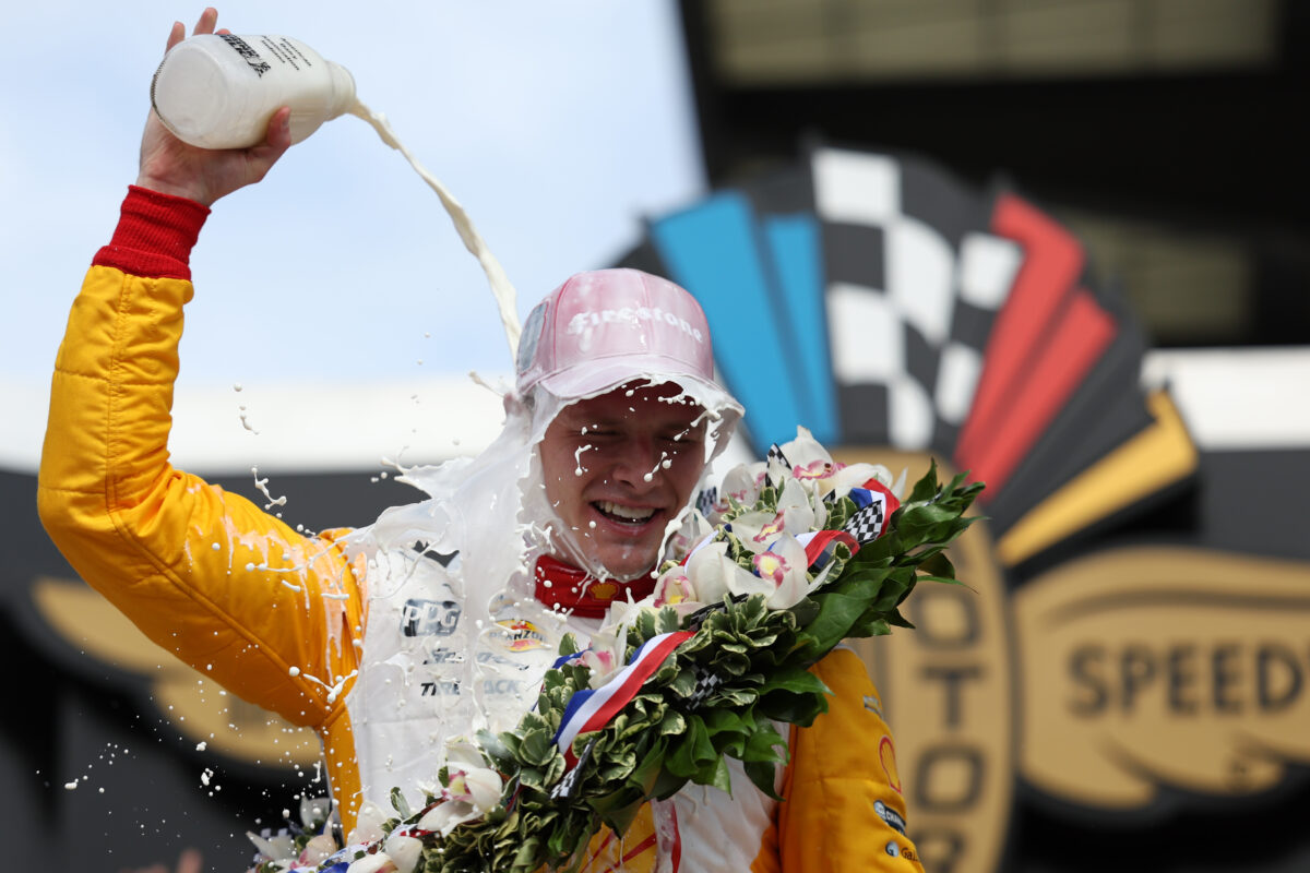 Indy 500 winner Josef Newgarden on his thrilling last-lap pass and ‘Top Gun-style’ celebration