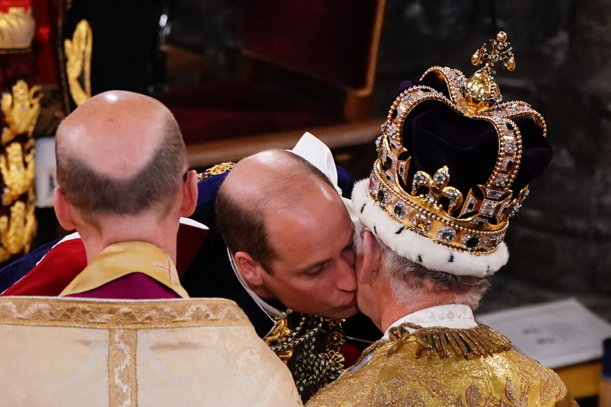 King Charles thanks Prince William in emotional moment during his coronation