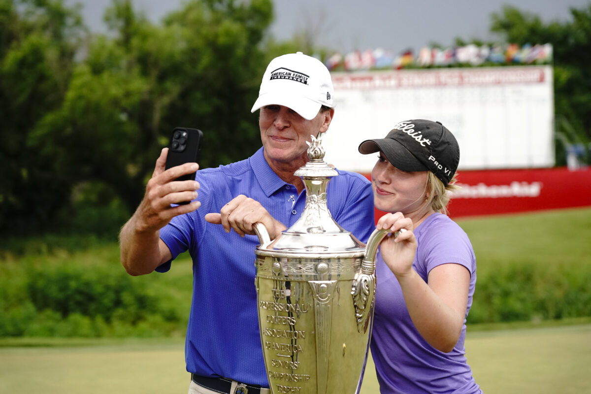 Steve Stricker’s second major win of 2023 is a family affair at 83rd KitchenAid Senior PGA Championship