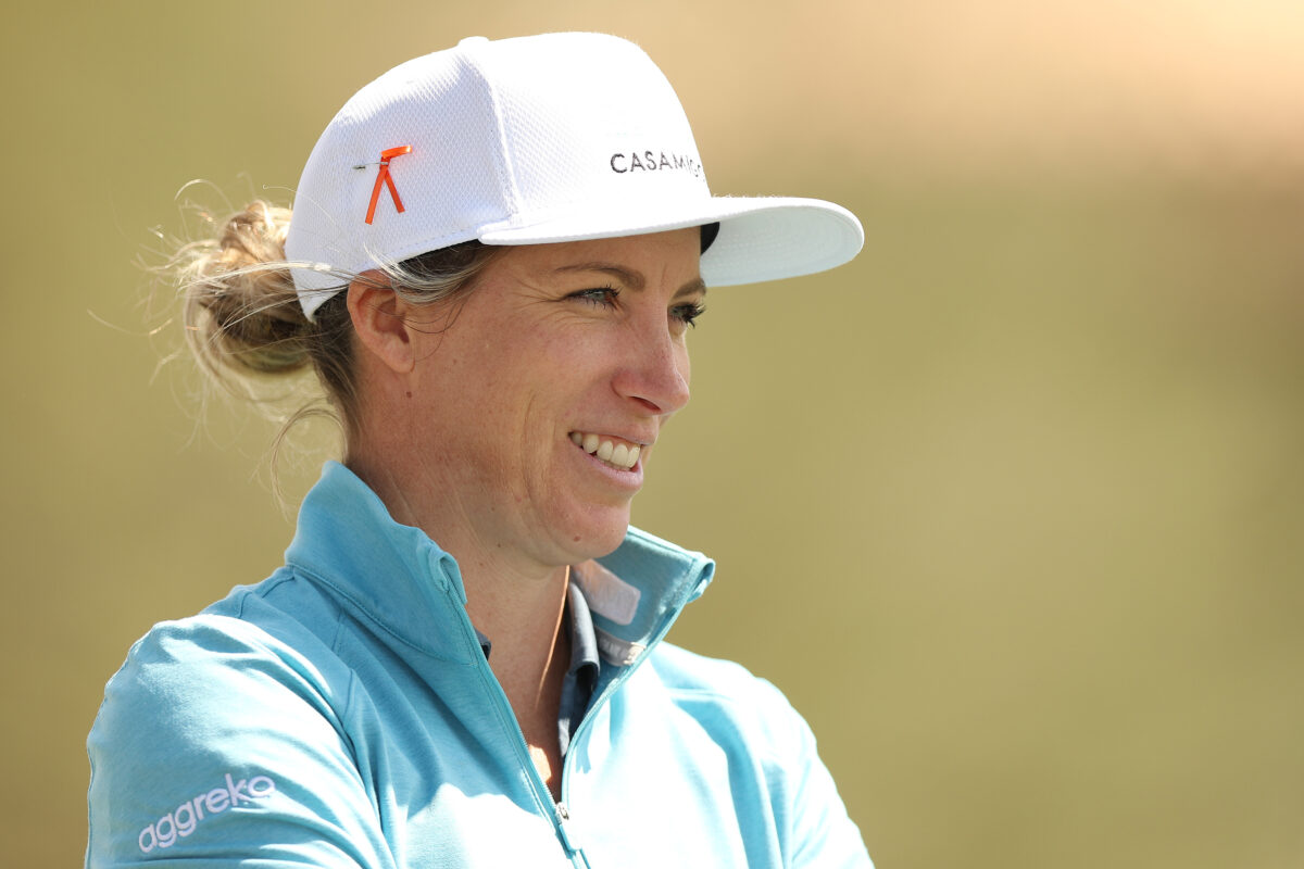 Four-time Solheim Cup player Mel Reid and wife Carly announce they’re expecting first child
