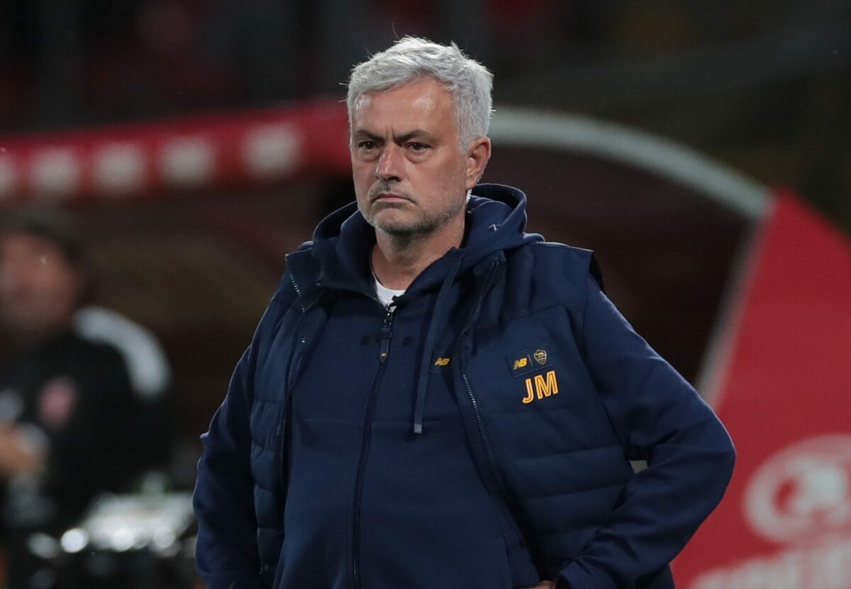 Mourinho wore a wire during Roma’s draw with Monza, because of course he did