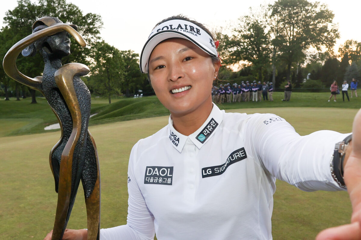 Jin Young Ko outlasts Minjee Lee in playoff for 15th LPGA title and third Founders Cup victory