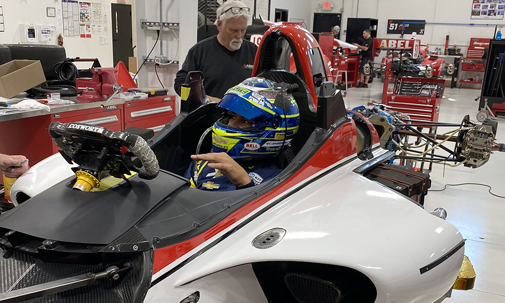 Abel making progress with Indy 500 entry