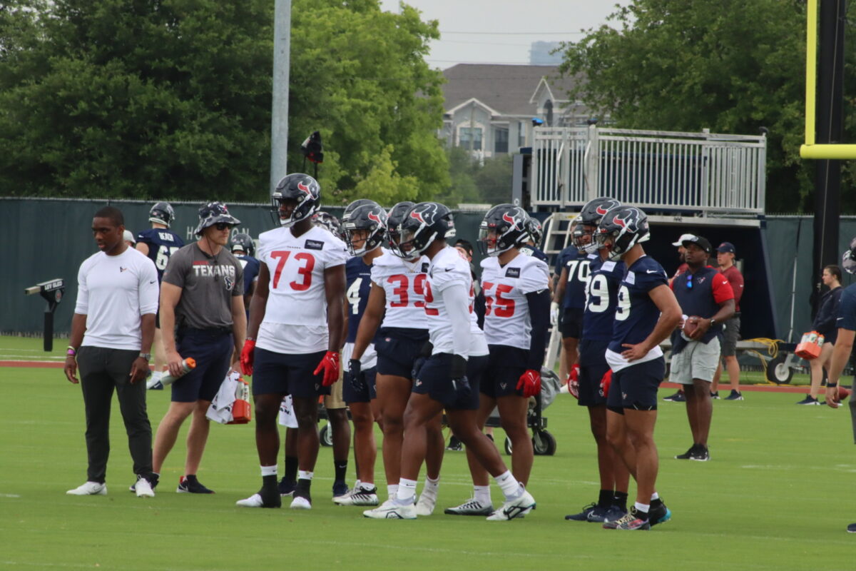 LOOK: 10 best images from Houston Texans rookie minicamp, Day 2