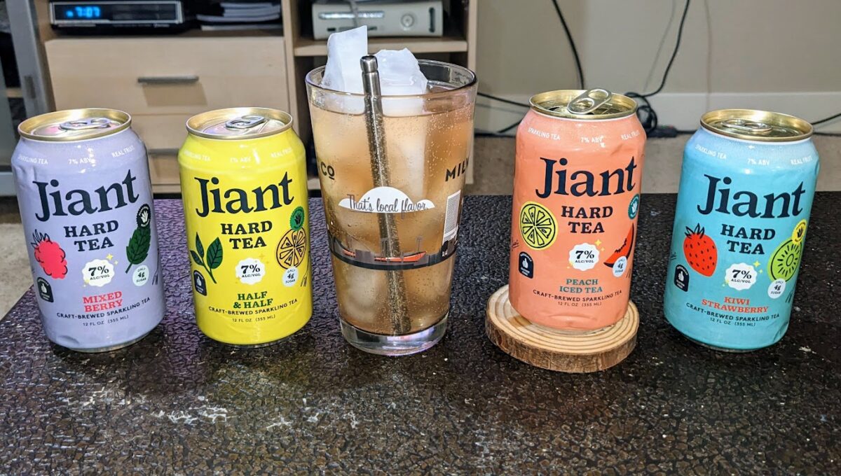 Beverage of the Week: Jiant hard tea tastes a lot like white wine, somehow