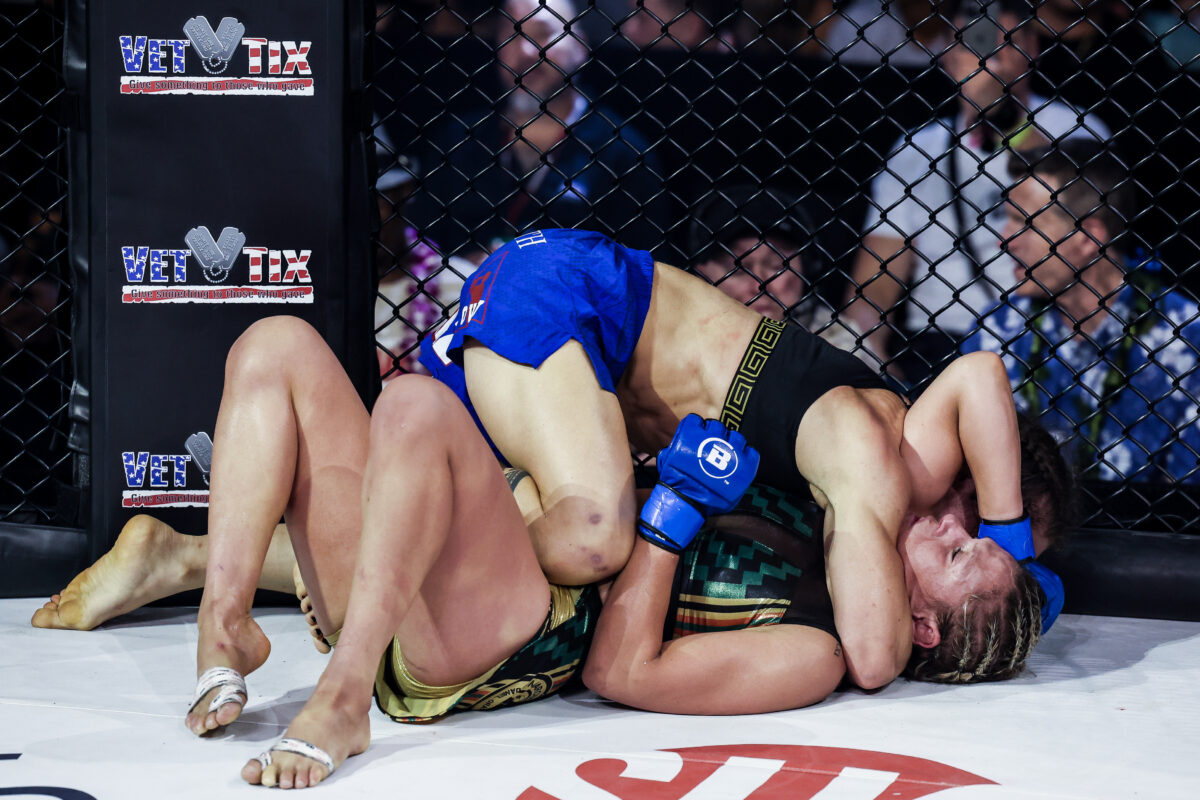 MMA Junkie’s Submission of the Month for April: Liz Carmouche saves title reign