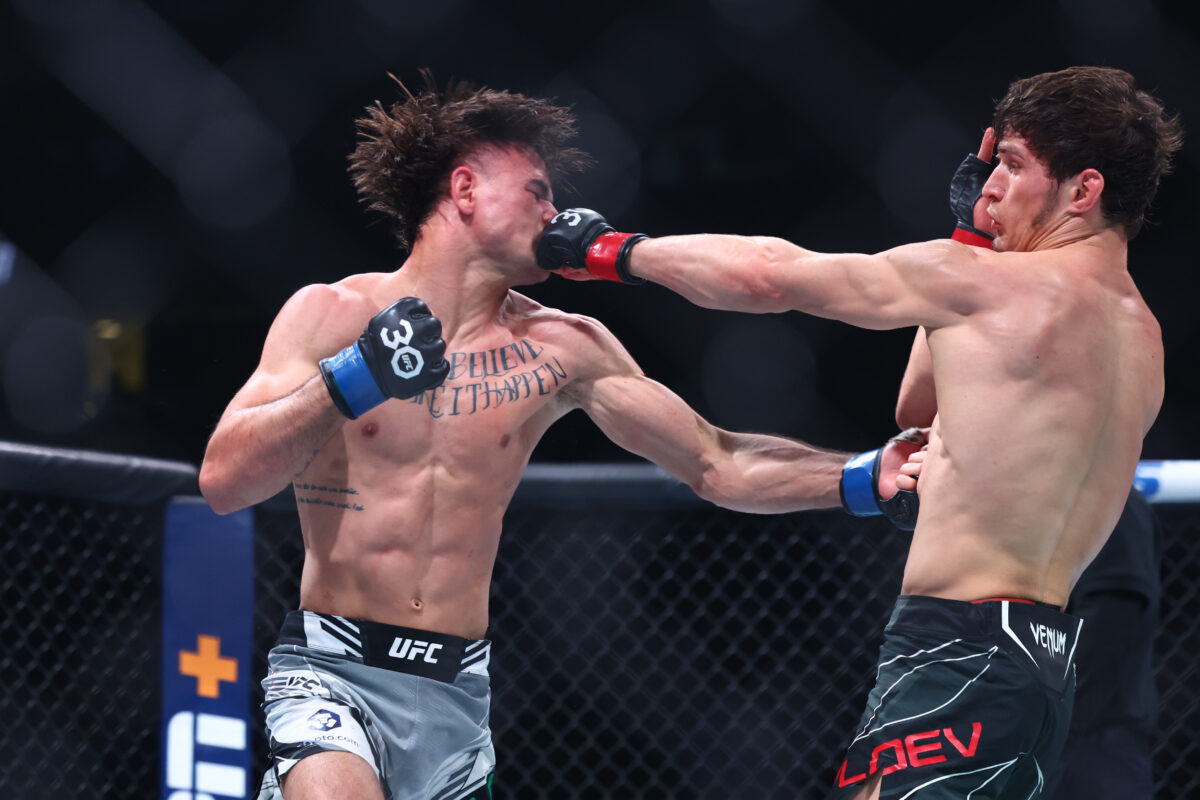 Movsar Evloev def. Diego Lopes at UFC 288: Best photos