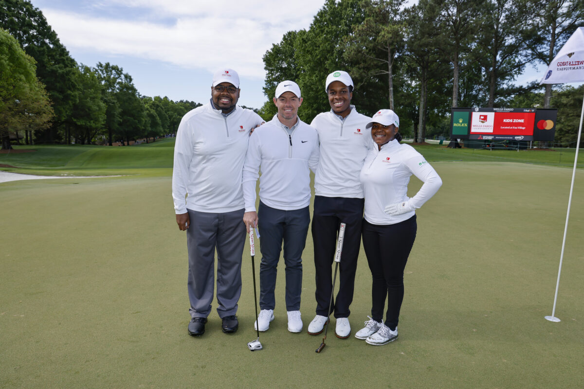 Quail Hollow puts HBCU golfers in the spotlight once again with PGA Tour pro-am, Wells Fargo and First Tee clinic