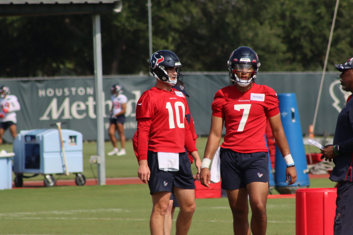 Davis Mills plans to compete for Texans’ starting QB job