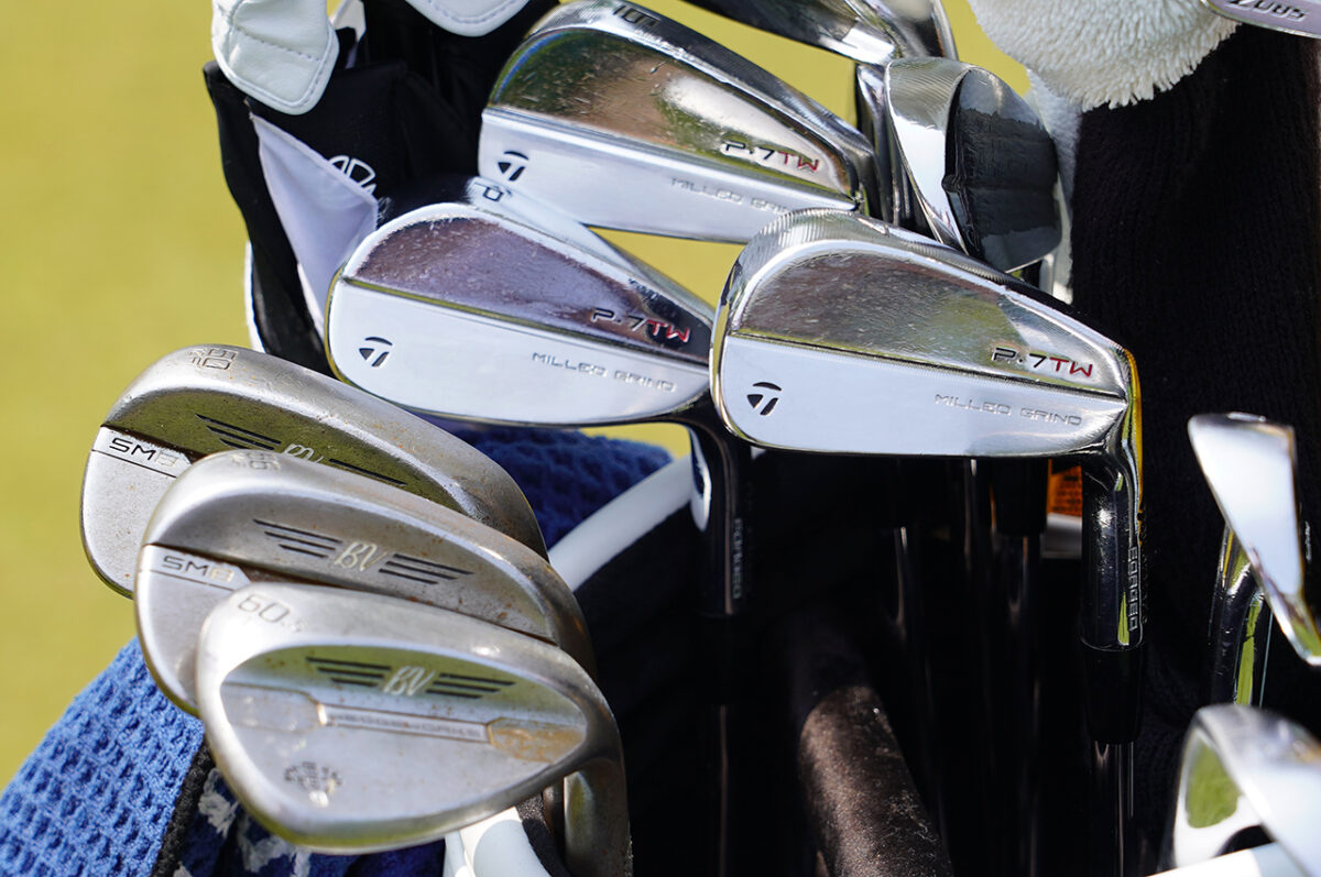 Woods and irons used by PGA Tour players ranked in the top 10 in Strokes Gained: Tee to Green