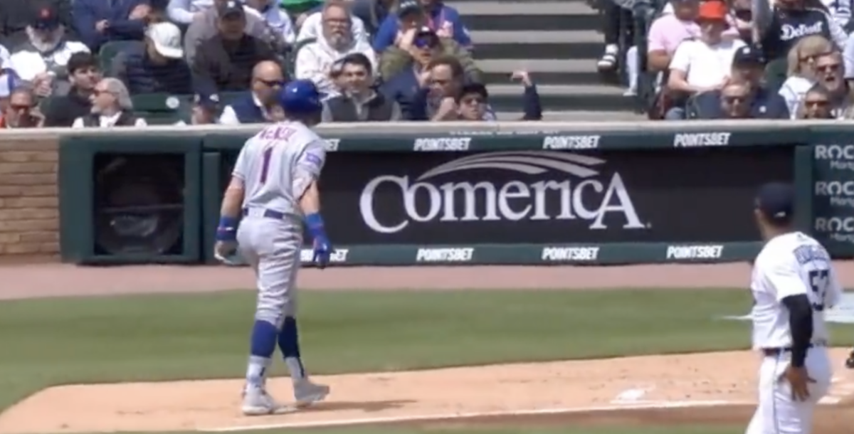 Mics picked up Jeff McNeil’s furious NSFW reaction to umpire Adam Beck’s awful strikeout call