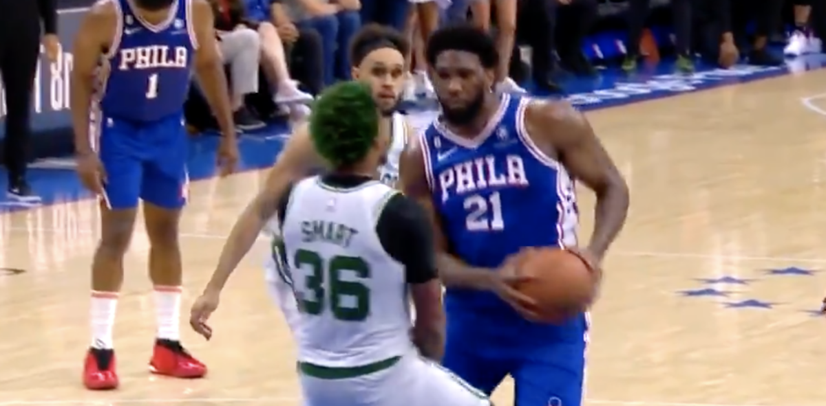 NBA fans were livid with the officiating down the stretch of the Sixers’ Game 4 win against the Celtics