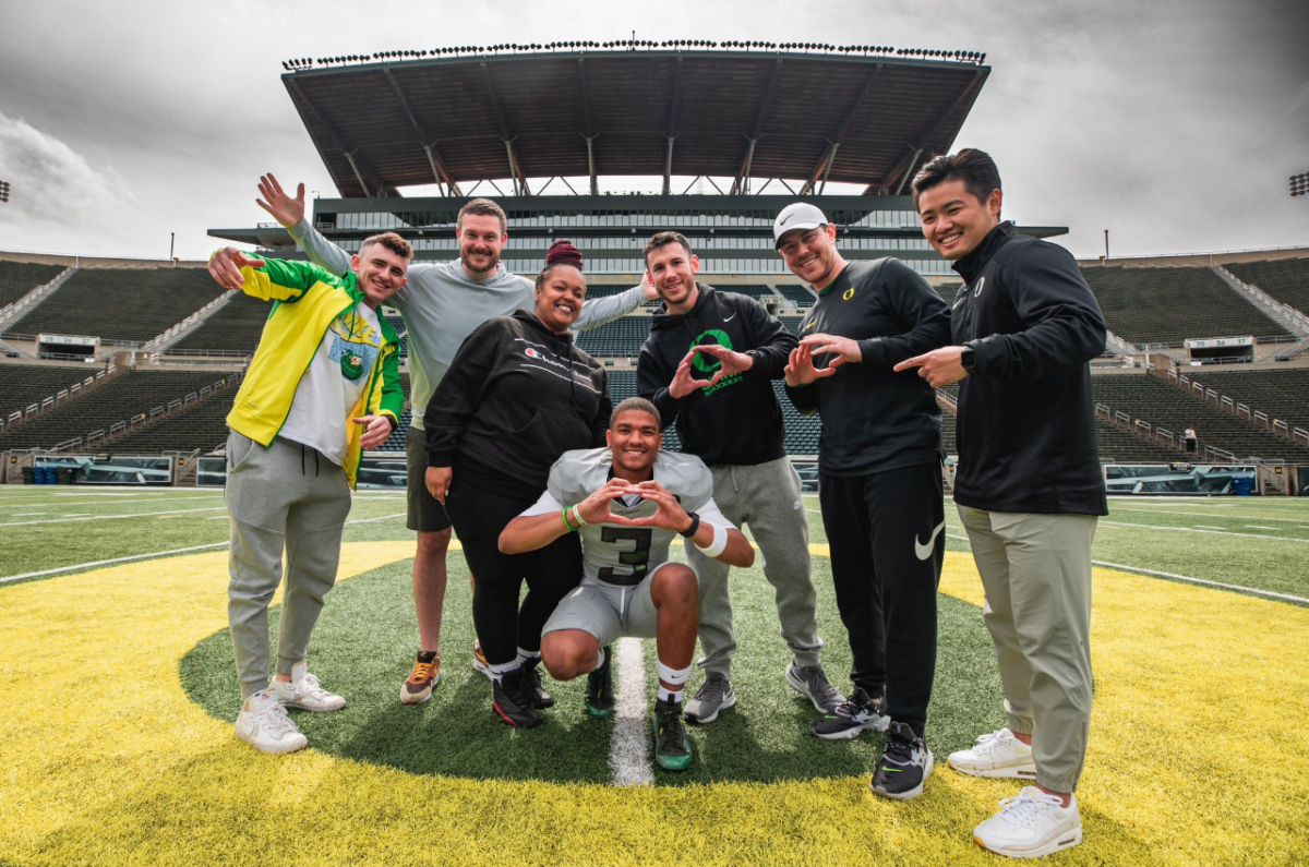 Where does Michael Van Buren rank among highest-rated QB recruits in UO history?