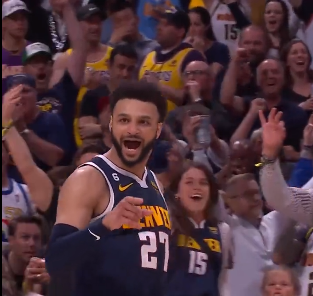 Jamal Murray called his own ‘BANG!’ and pointed to Mike Breen after a clutch 3-pointer