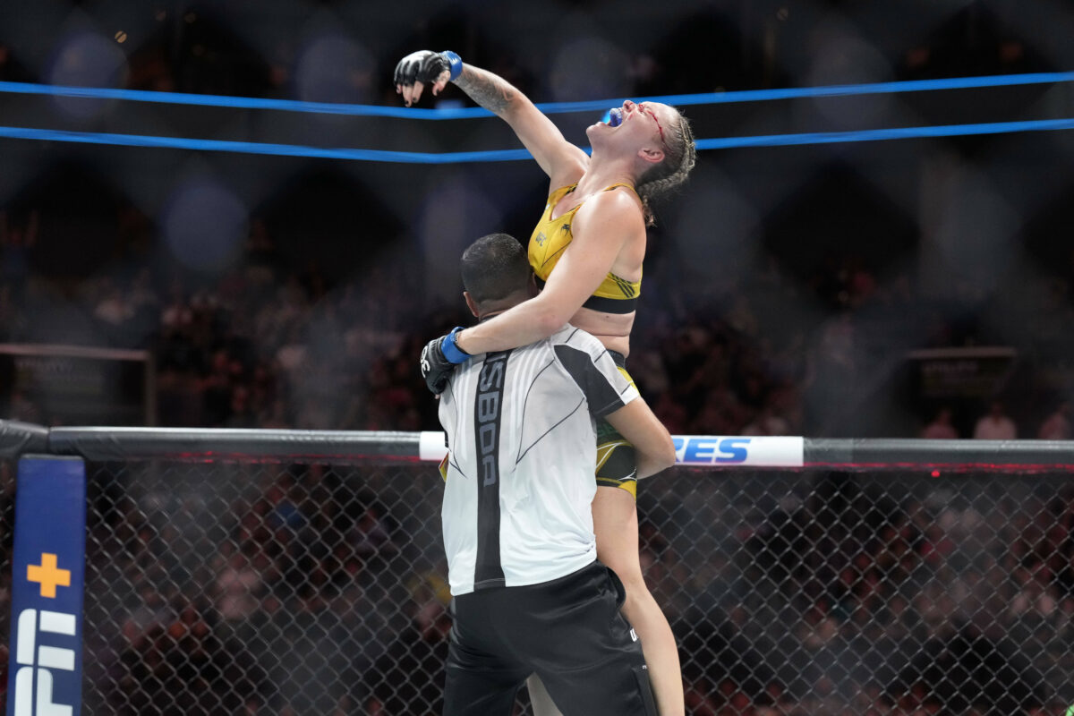 Tainara Lisboa def. Jessica-Rose Clark at UFC on ABC 4: Best photos