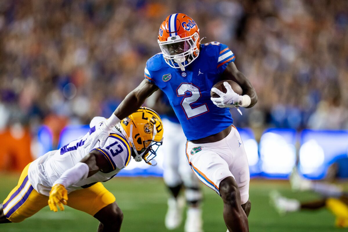 Where Florida’s 2023 RB room ranks nationally, per College Sports Wire