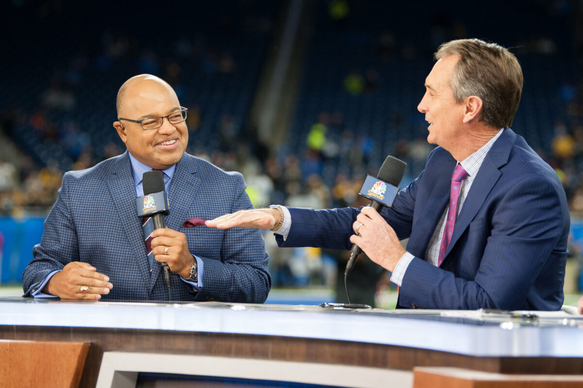 Mike Tirico was not surprised to see Sam Howell play well vs. Cowboys