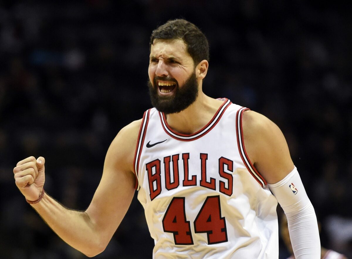 Arturas Karnisovas watched former Chicago Bulls forward Nikola Mirotic