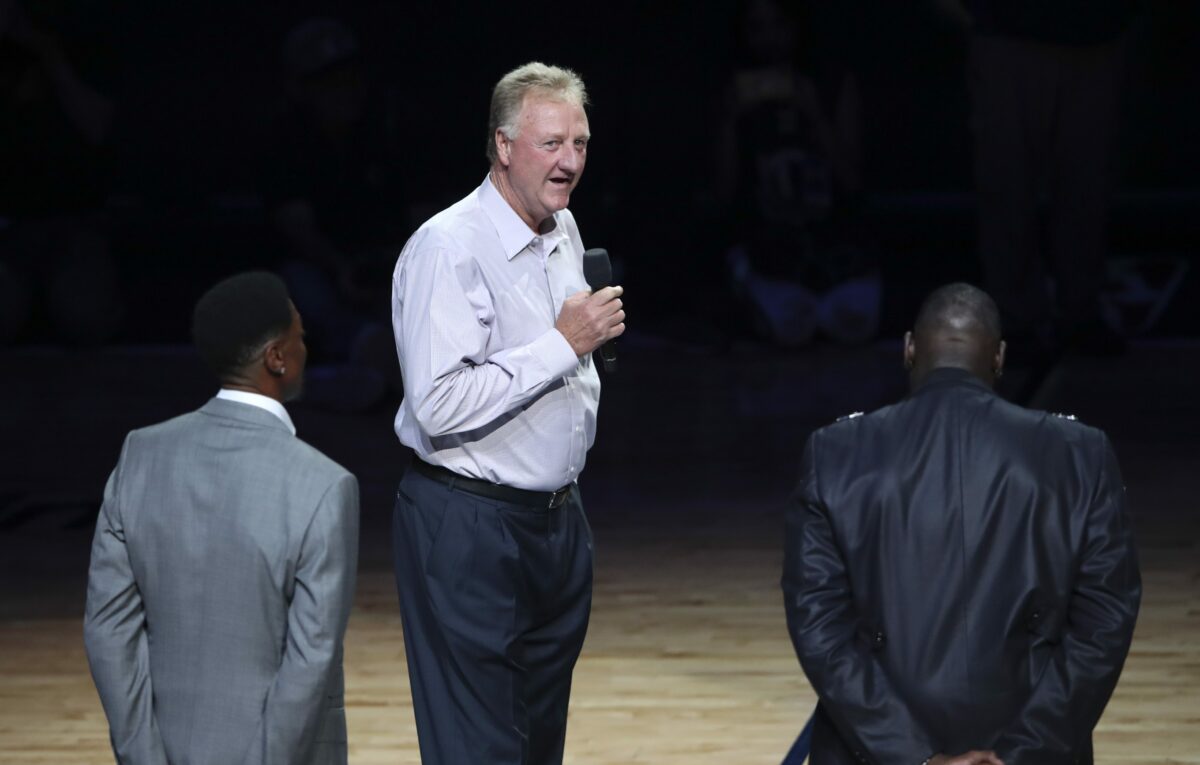 Hall of Famer Larry Bird attended Pacers’ first pre-draft workout