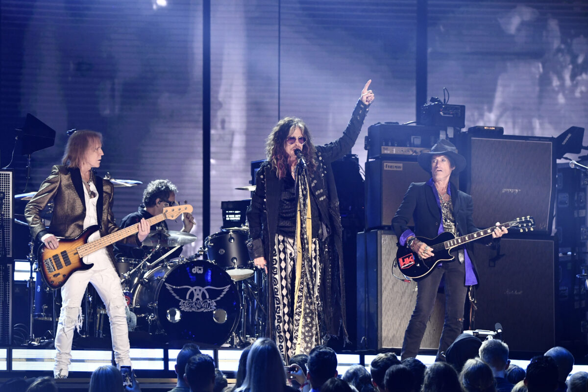 What are the 10 best-selling Aerosmith albums?