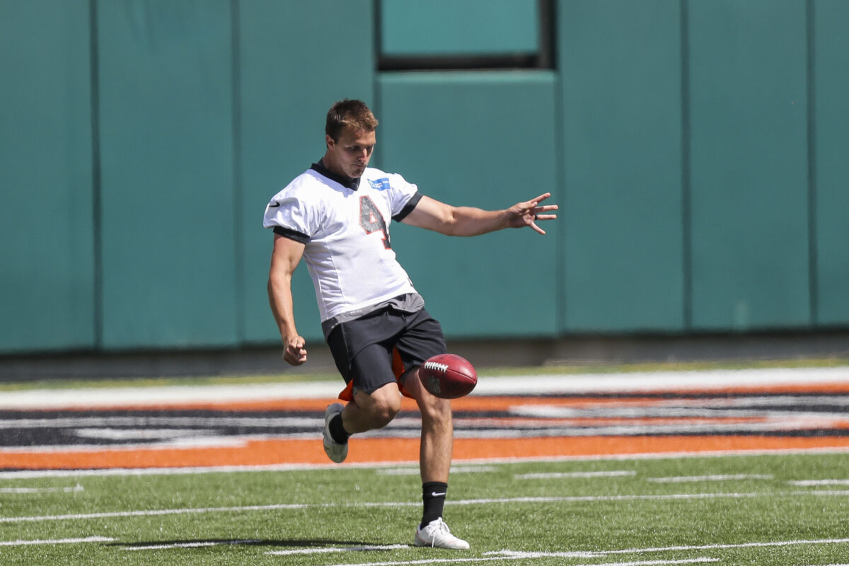Bengals’ Drue Chrisman ready for competition with Brad Robbins
