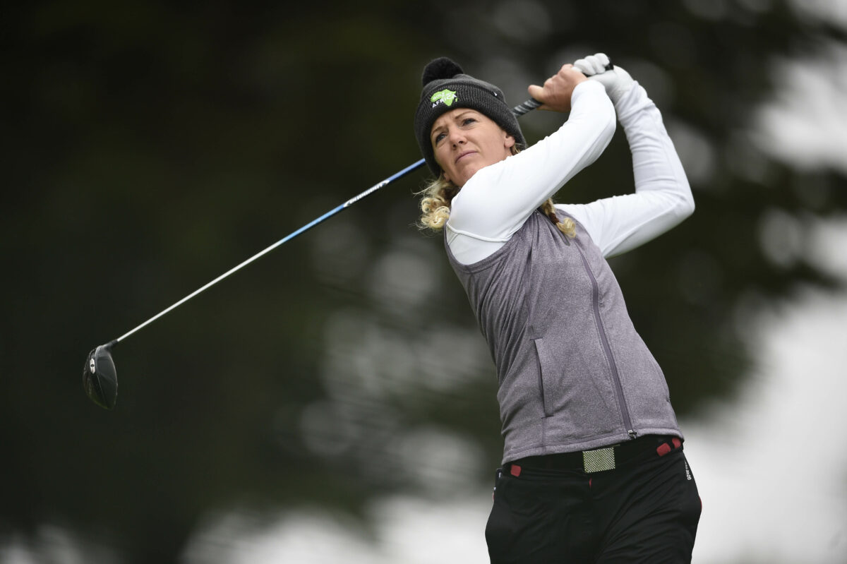 Amy Olson, who’s six months pregnant, qualified for the U.S. Women’s Open at Pebble Beach