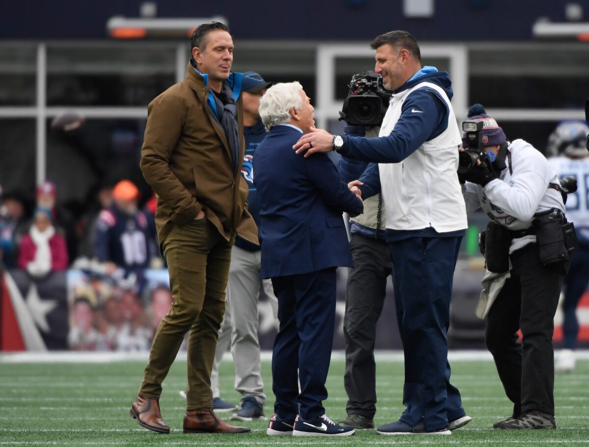 WATCH: Robert Kraft video calls Mike Vrabel with Hall of Fame news