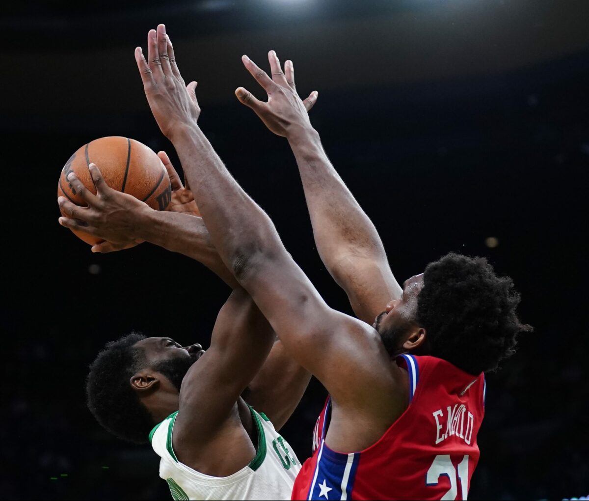 Celtics’ Jaylen Brown preparing for Philadelphia 76ers with or without Joel Embiid