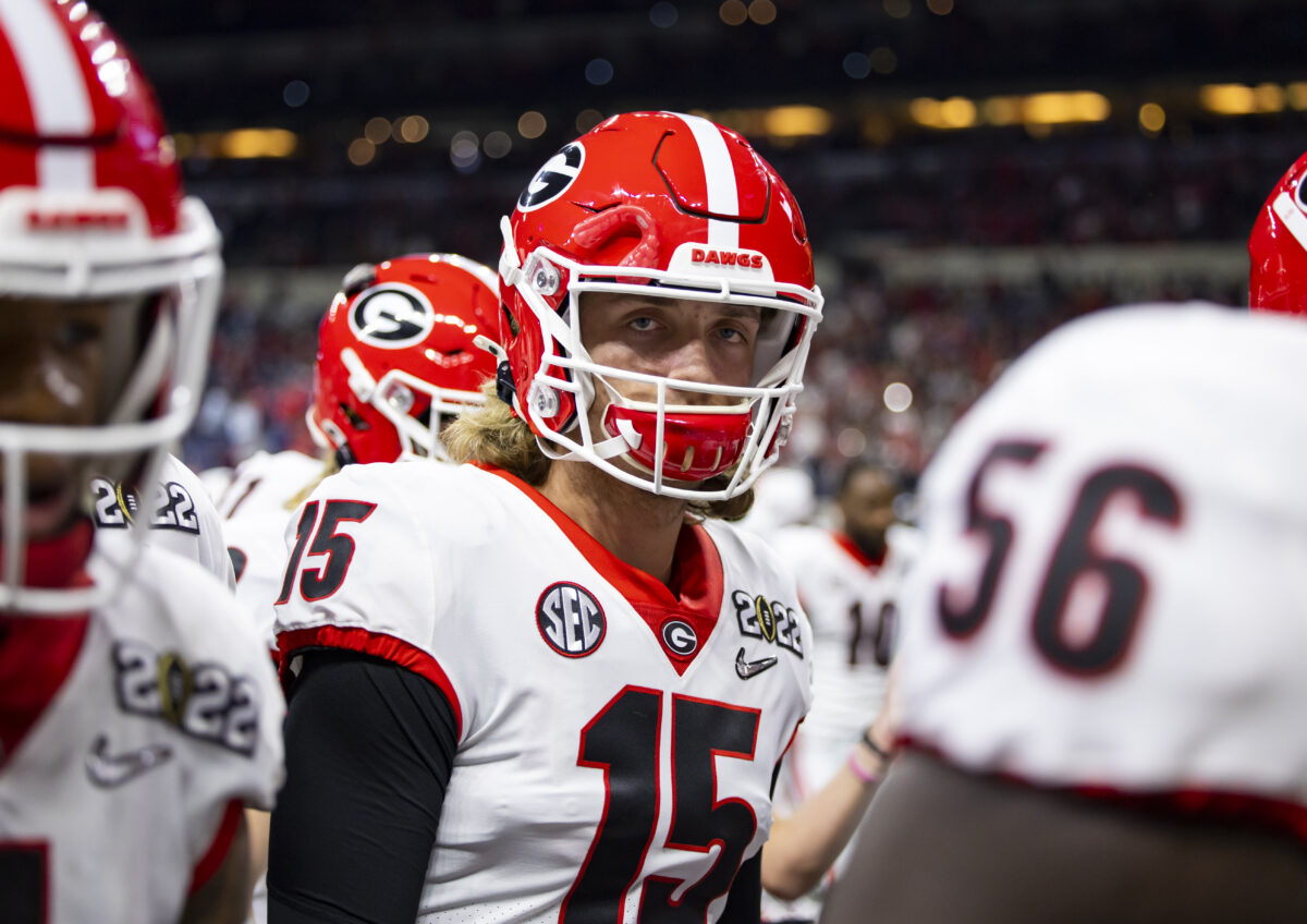 Georgia’s Carson Beck ranked in lowest tier of SEC QBs