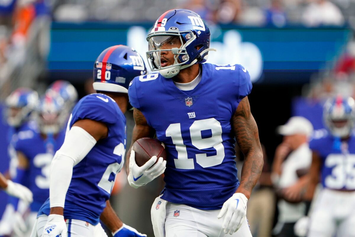 Could ex-Giant Kenny Golladay return to Lions?