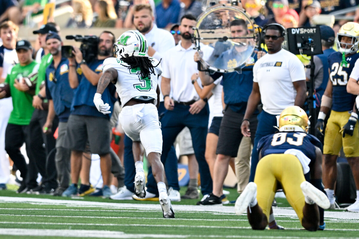 Notre Dame-Marshall named third-worst Group of Five loss in CFP era