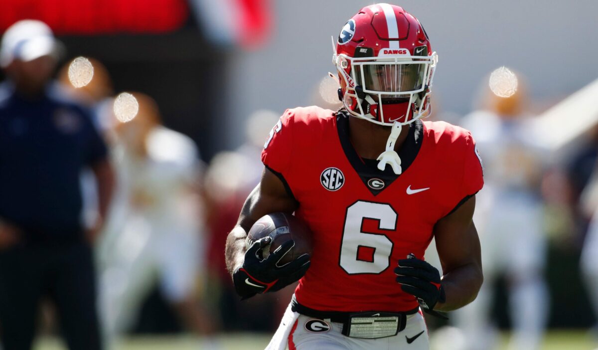 Former UGA RB Kenny McIntosh on Seahawks rookie minicamp: ‘Reminded me of Georgia’