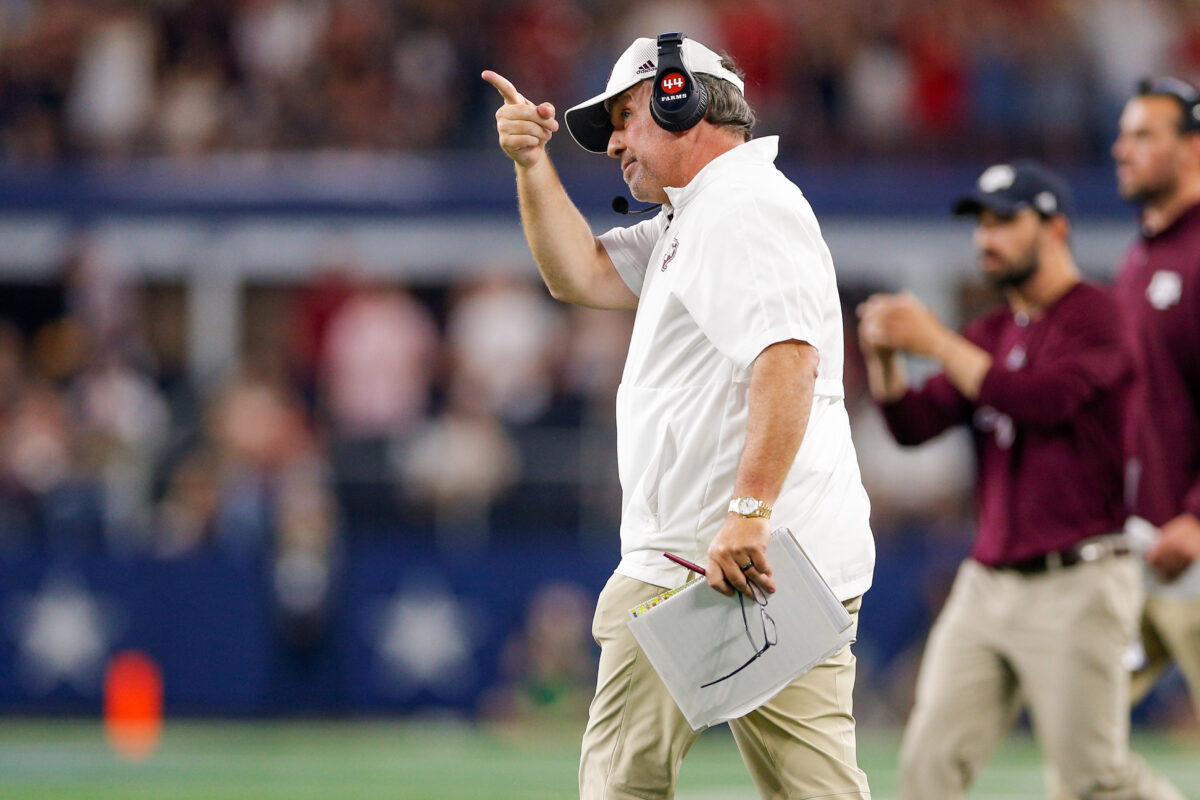 Jimbo Fisher’s future at Texas A&M remains a constant obsession for Texas Longhorns media