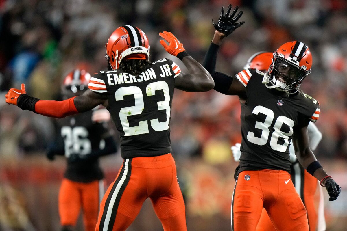 Cornerback Martin Emerson named Browns breakout candidate by PFF