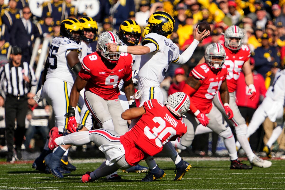‘The Game’ between Ohio State and Michigan will be at a familiar time slot this fall