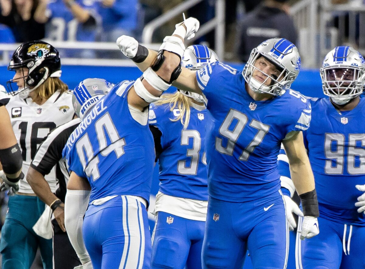 The 2022 Detroit Lions were one of the youngest teams since 2005