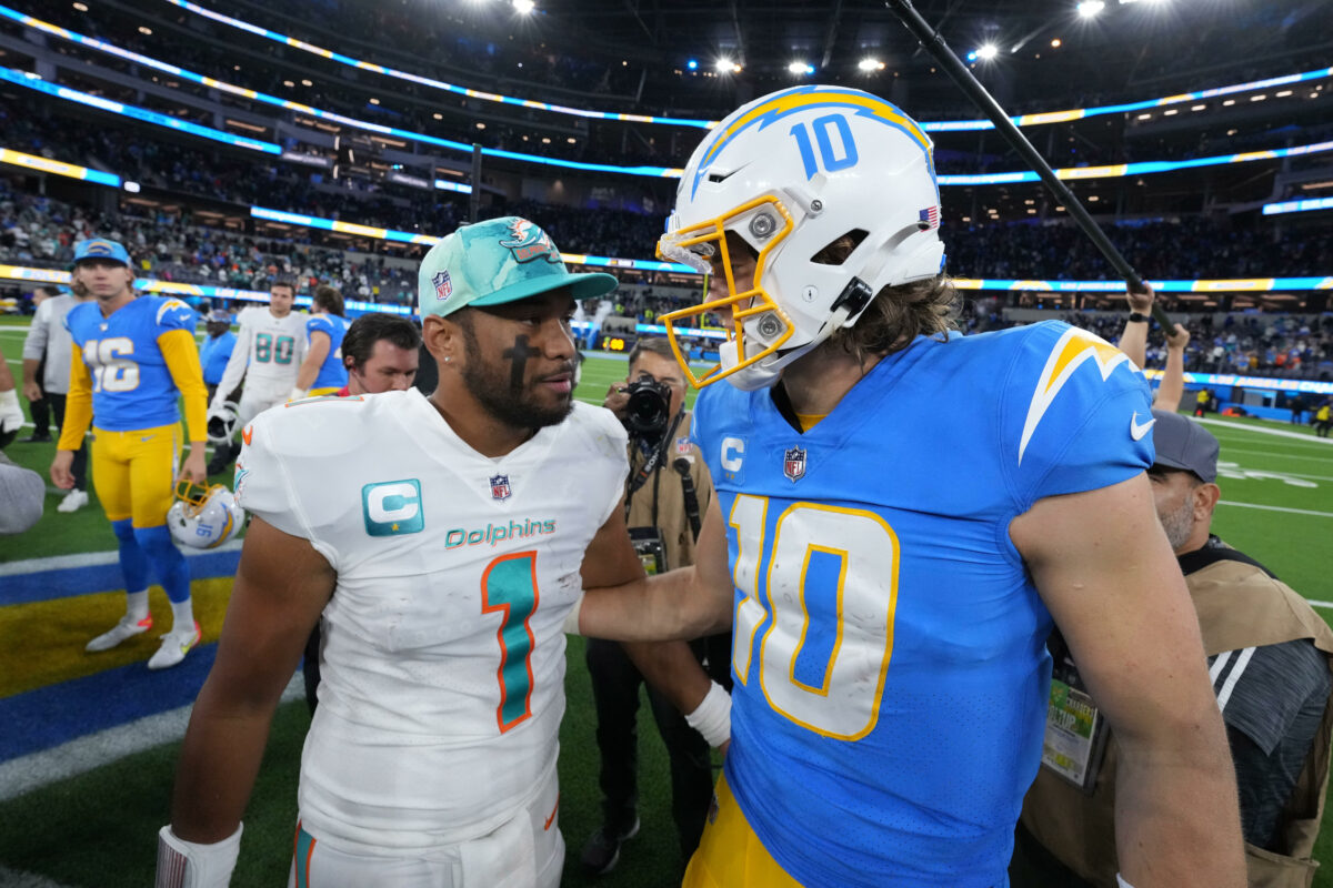 NFL Week 1 odds: Chargers open as slight favorites over the Dolphins