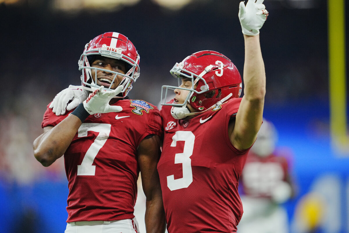 Post-spring depth chart projections for Alabama’s wide receivers