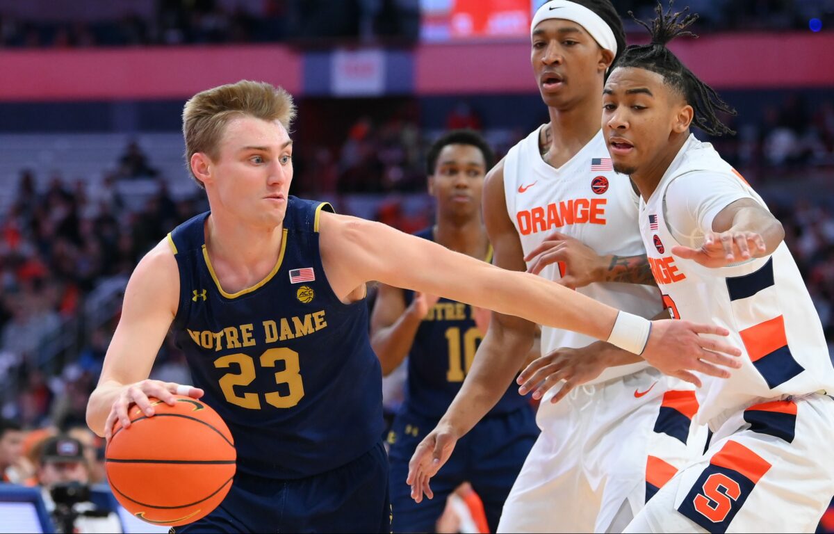 Notre Dame guard Dane Goodwin: ‘I bring a lot more than just knocking down shots’