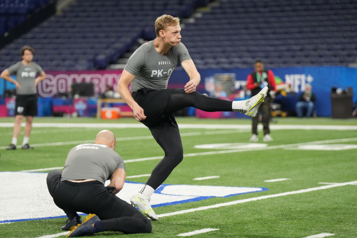 Matt LaFleur on rookie kicker Anders Carlson: ‘We’re excited about the talent there’