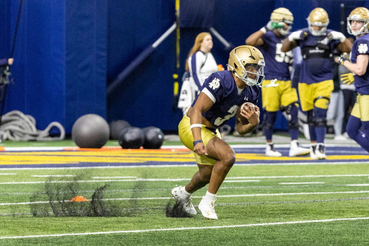 Transfer Breakdown: What LSU is getting with former Notre Dame RB Logan Diggs