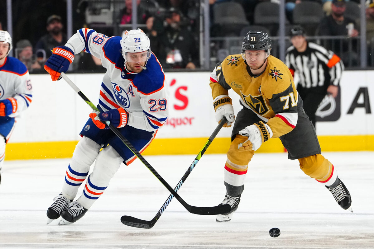 Edmonton Oilers at Vegas Golden Knights Game 1 odds, picks and predictions