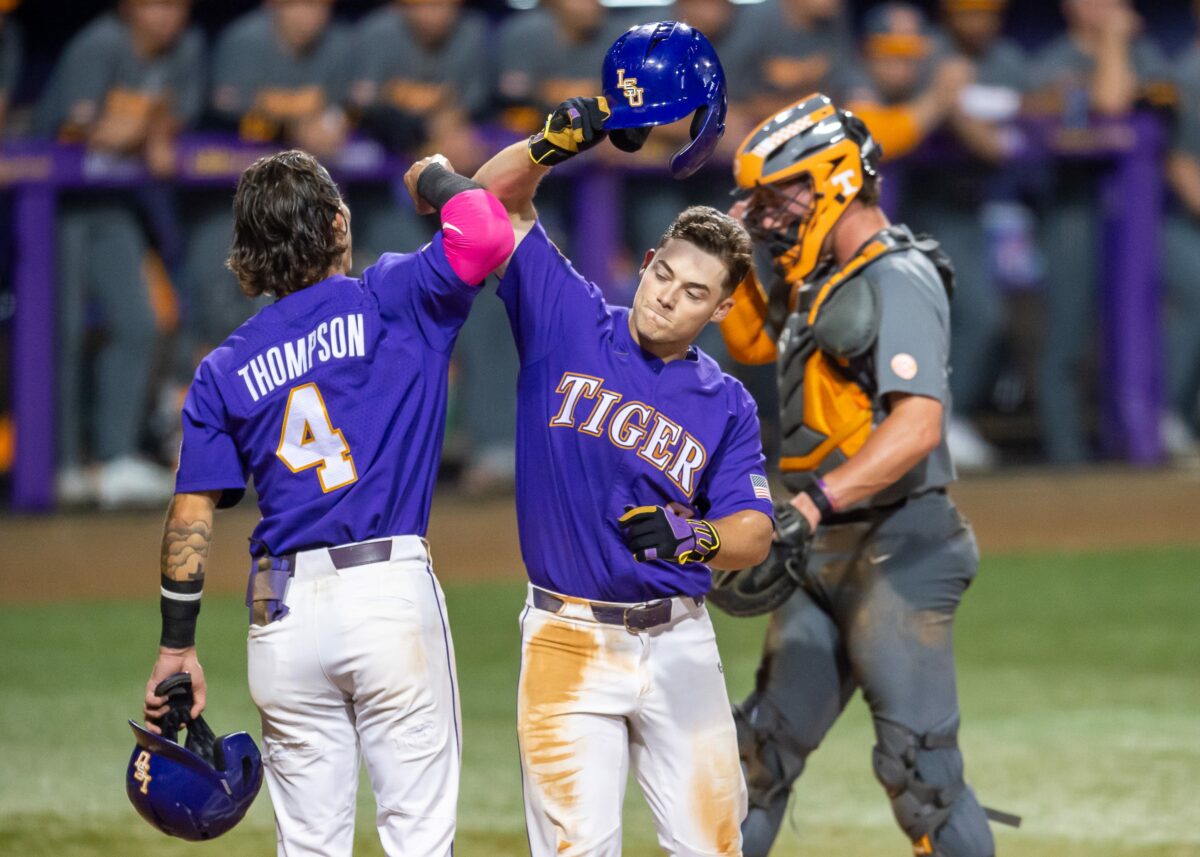 Where LSU baseball stands in the final national rankings entering SEC tournament