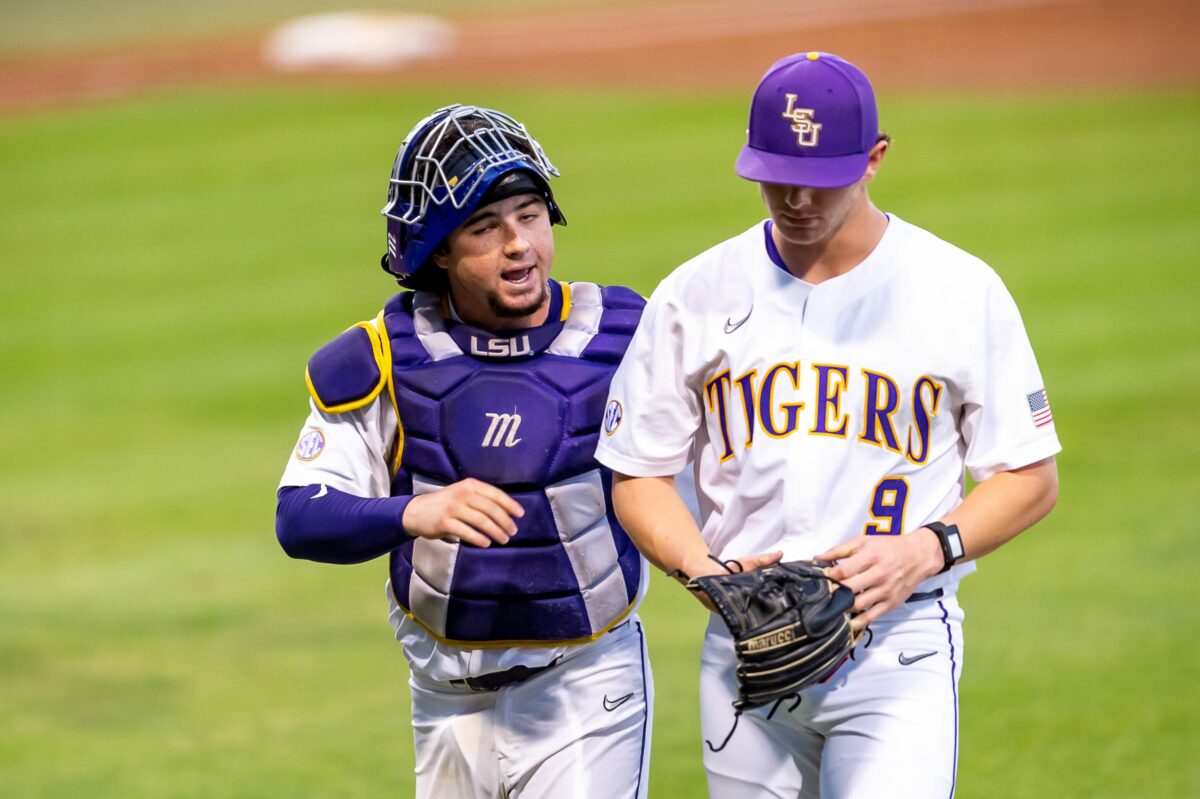 LSU coach Jay Johnson not ruling out changes to pitching rotation after series loss at Auburn