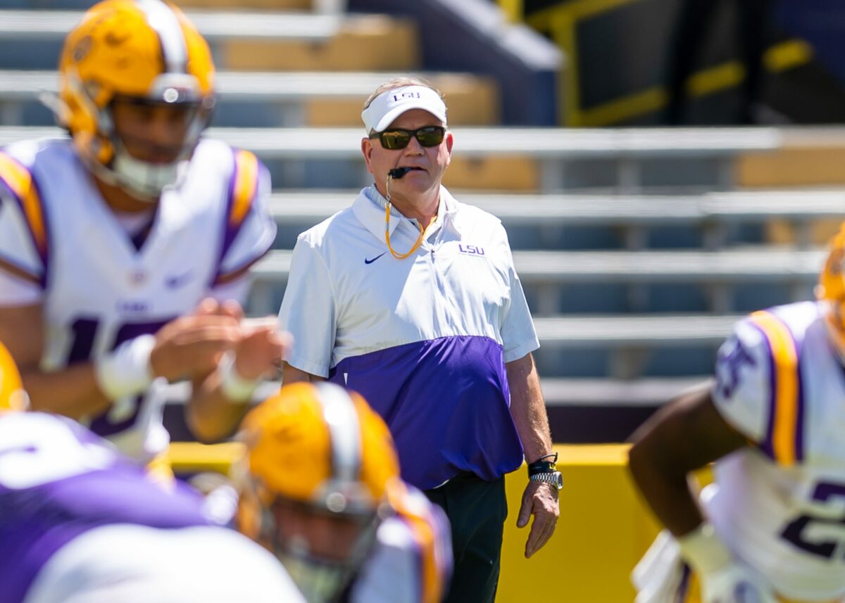 ESPN ranks LSU’s 2023 schedule as one of college football’s toughest