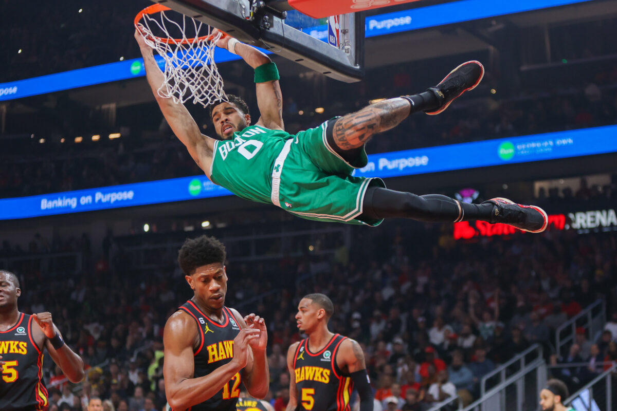 NBA’s ‘Best Dunks of Round 1’ clip features Boston Celtics