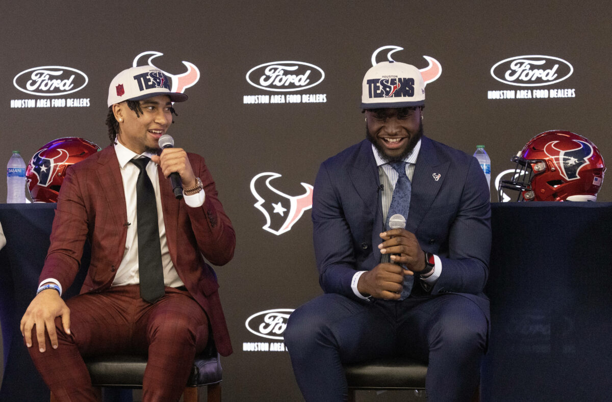 LOOK: Texans draft class jersey numbers revealed