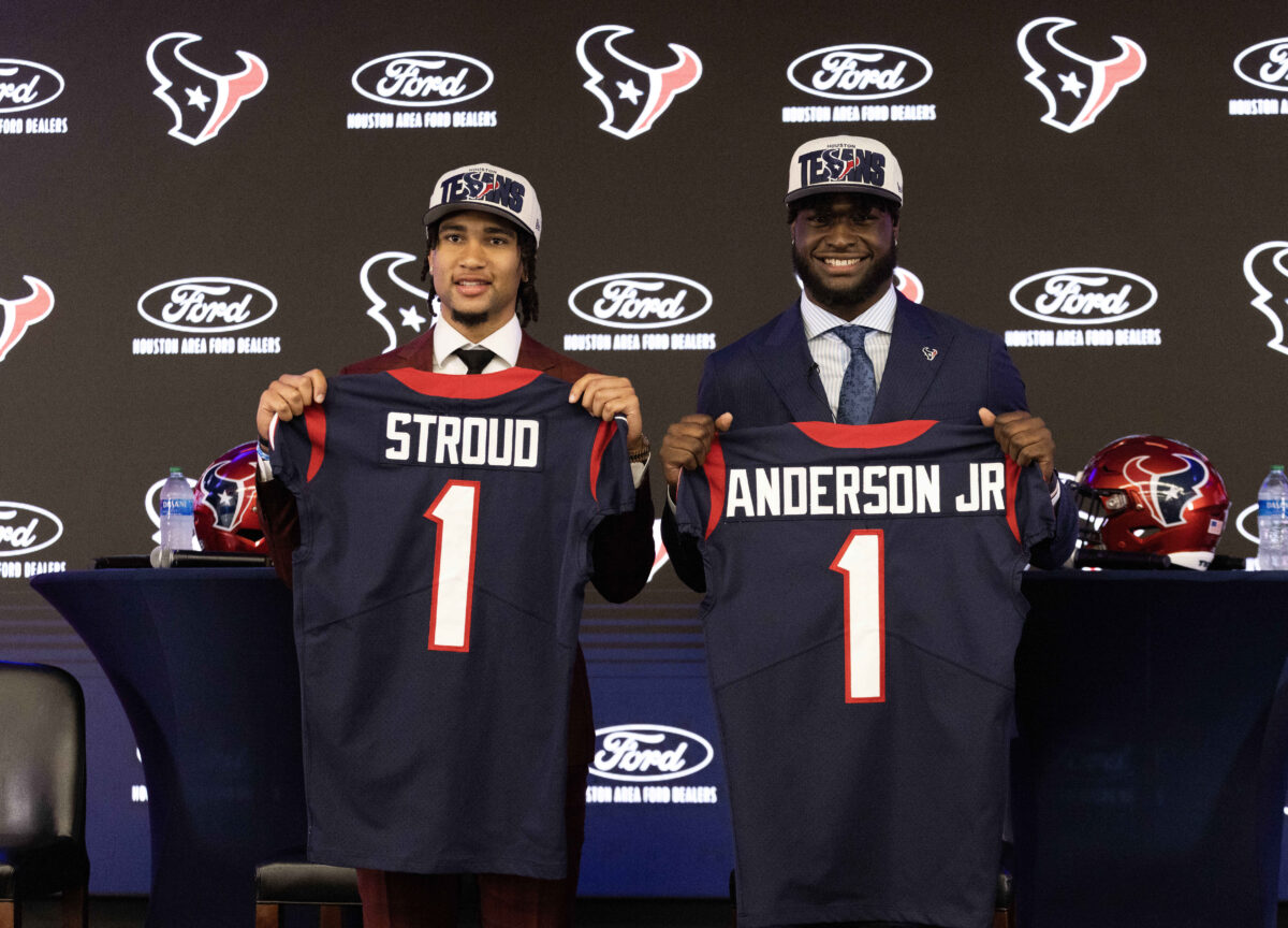 Report: Texans have over $100M total rookie allocation for signing 2023 draft class