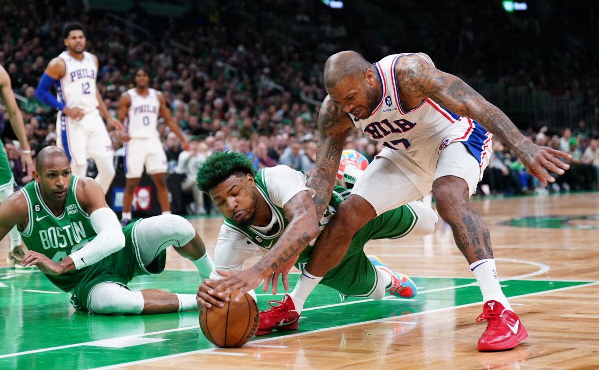 Celtics throttle Sixers with 121-87 Game 2 win, even series 1-1